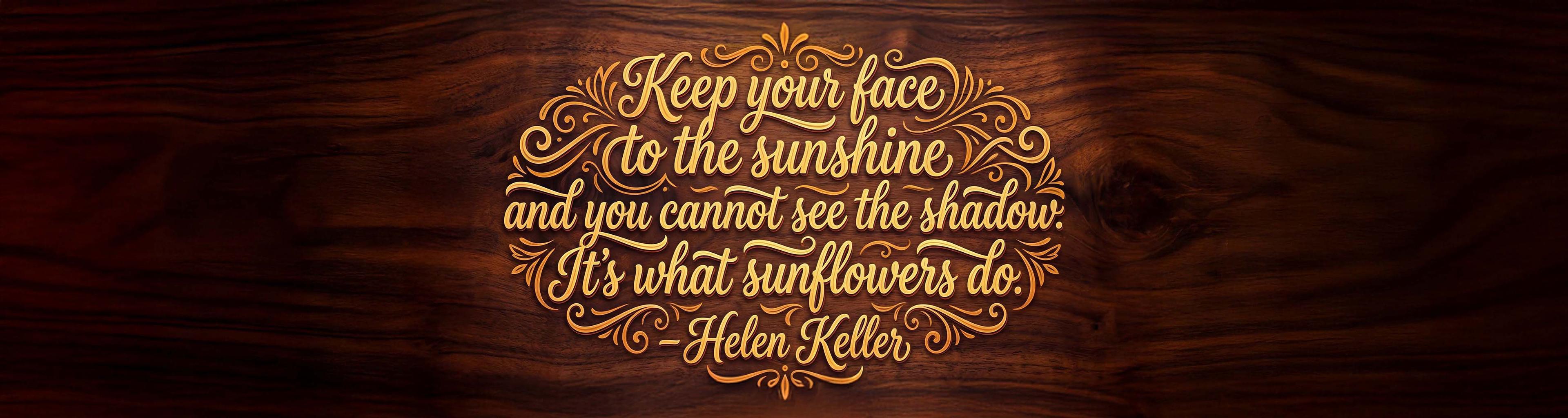 Wood texture background with lettering